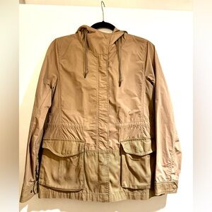 Uniqlo Size Small Safari Water Resistant Hooded Jacket